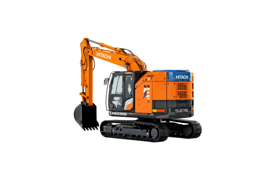 Hitachi launches ZX135-7EB 13-tonne battery excavator