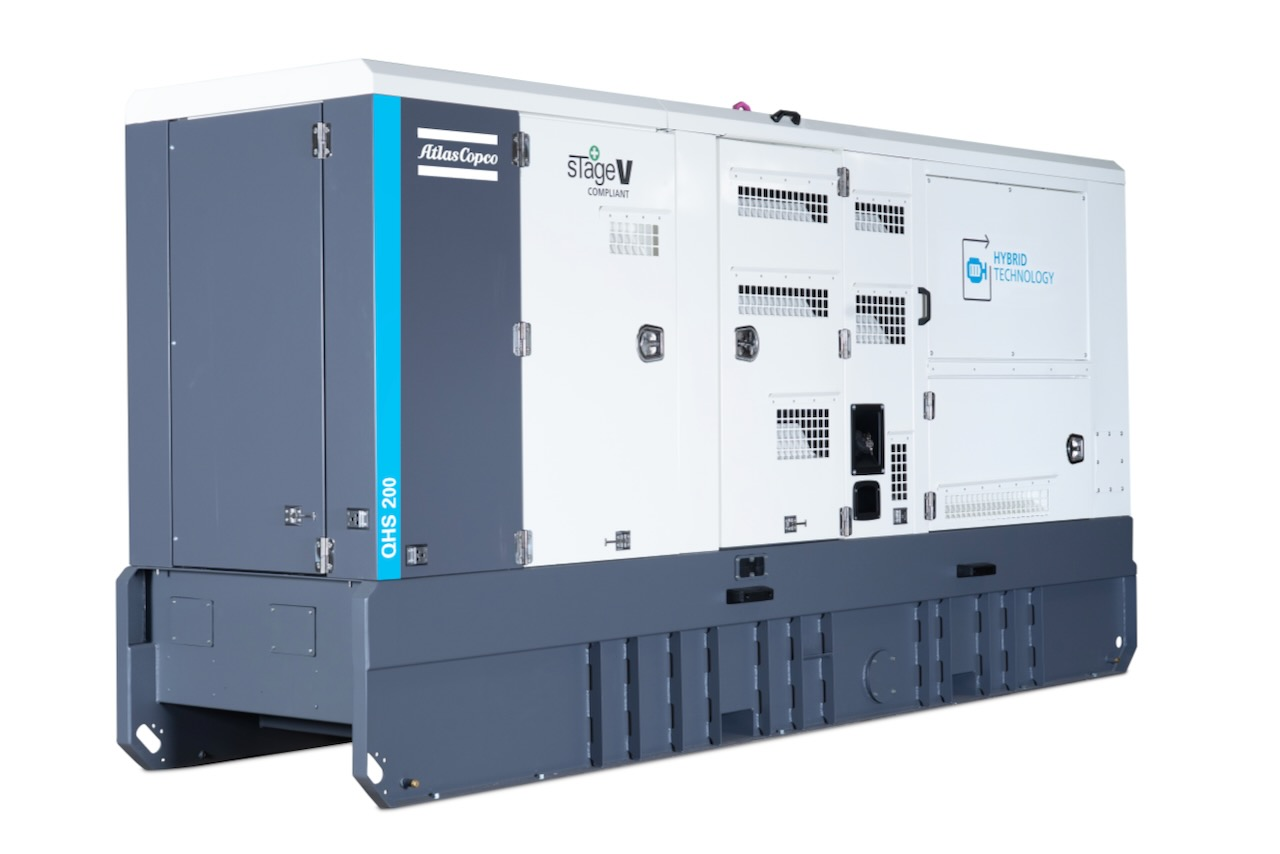 Atlas Copco expands site power with hybrid generators