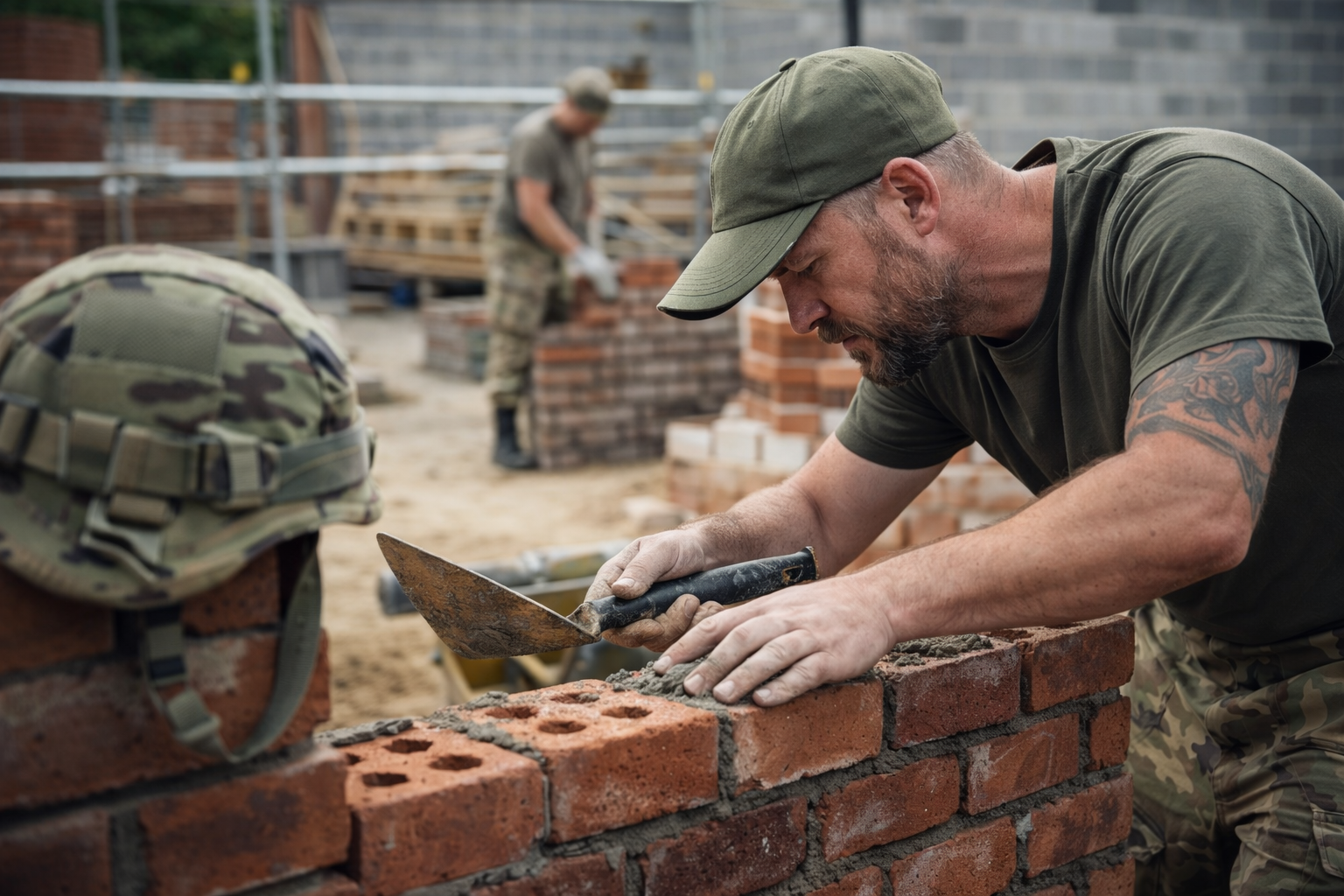 Military to Masonry launches veteran site pathway