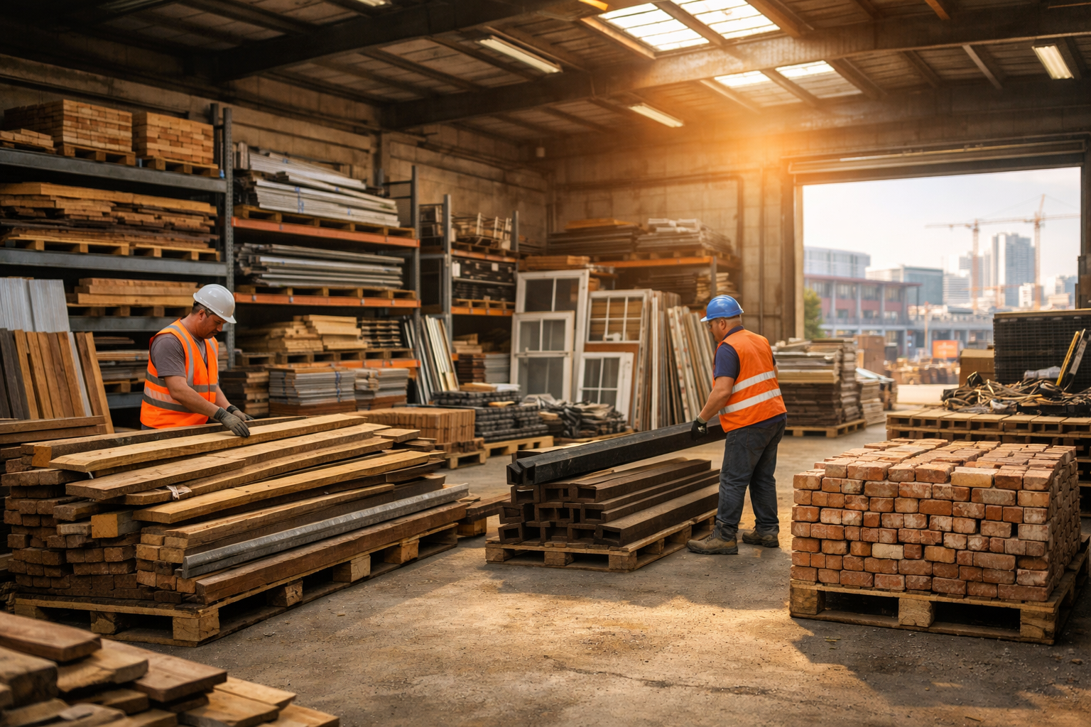 Circular construction hub opens in Royal Docks