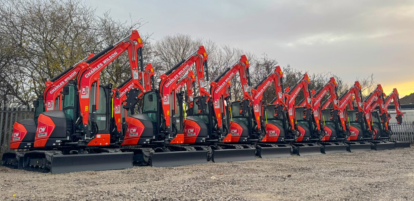 CW Plant Hire adds 20 Kubota excavators