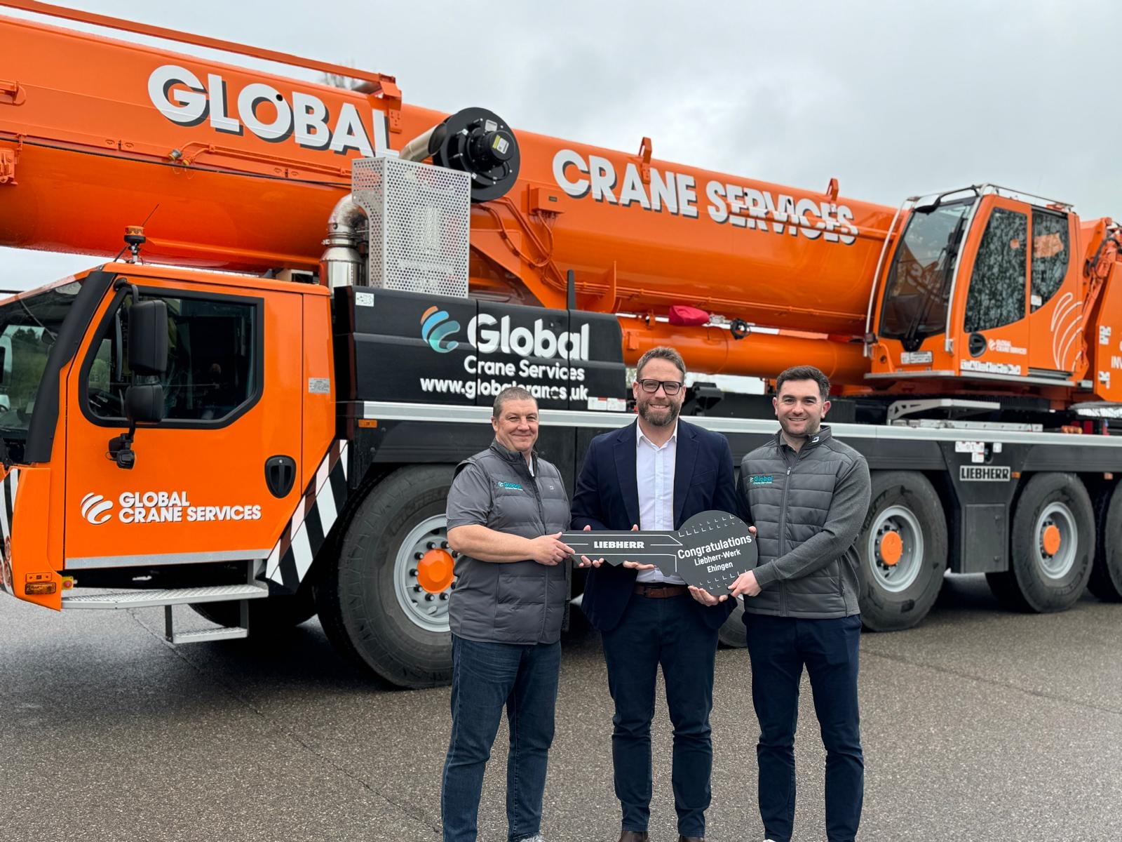 Global Crane Services adds two elevated-cab Liebherr cranes