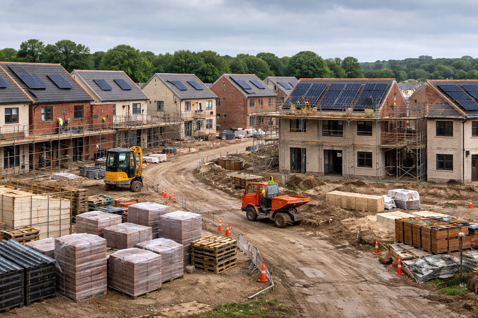 Construction’s four-front delivery problem