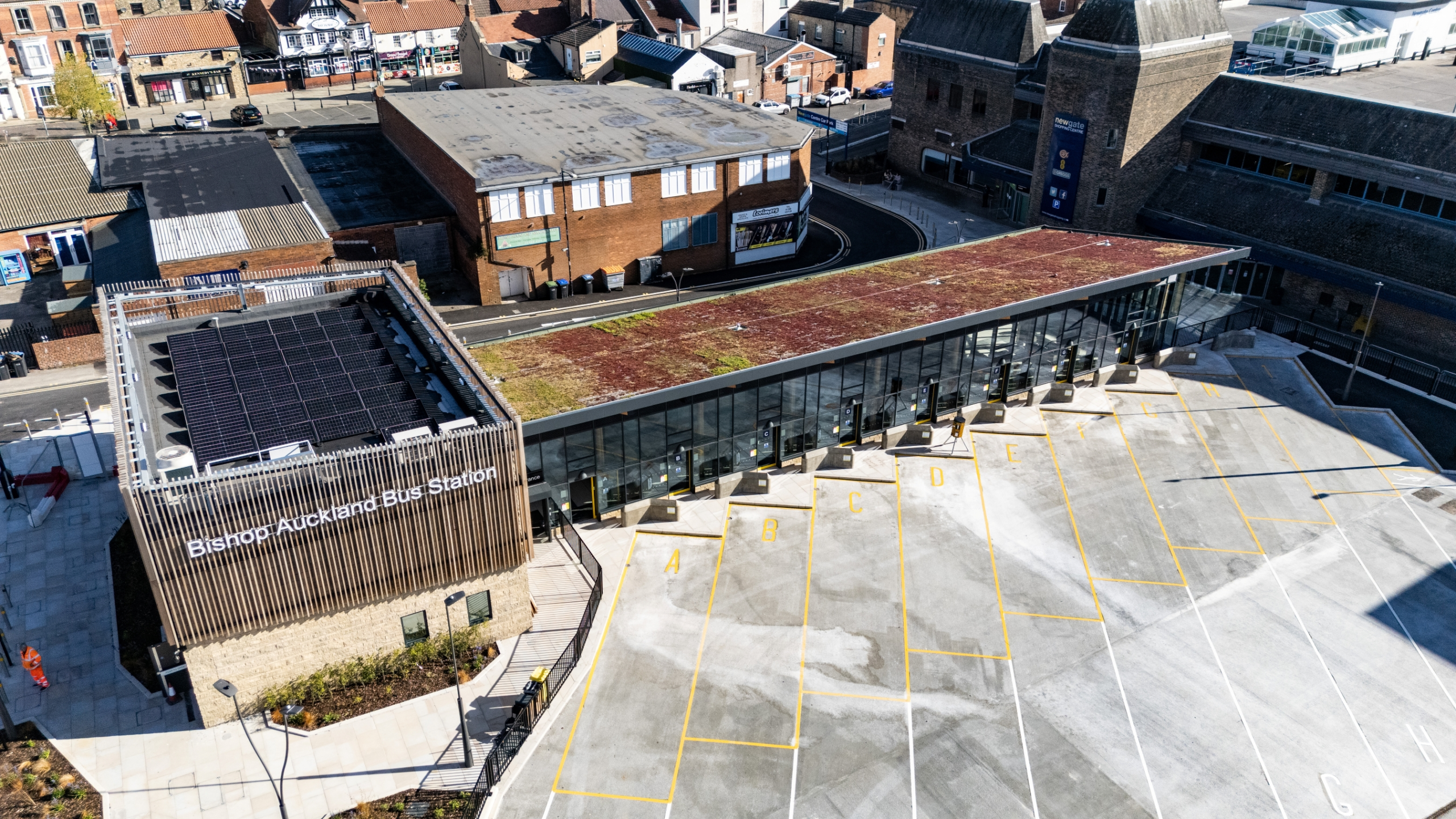 Esh completes Bishop Auckland bus station