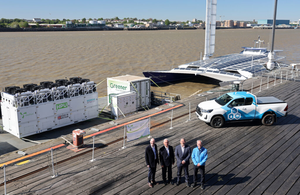 Tilbury hydrogen hub tests low-carbon site power