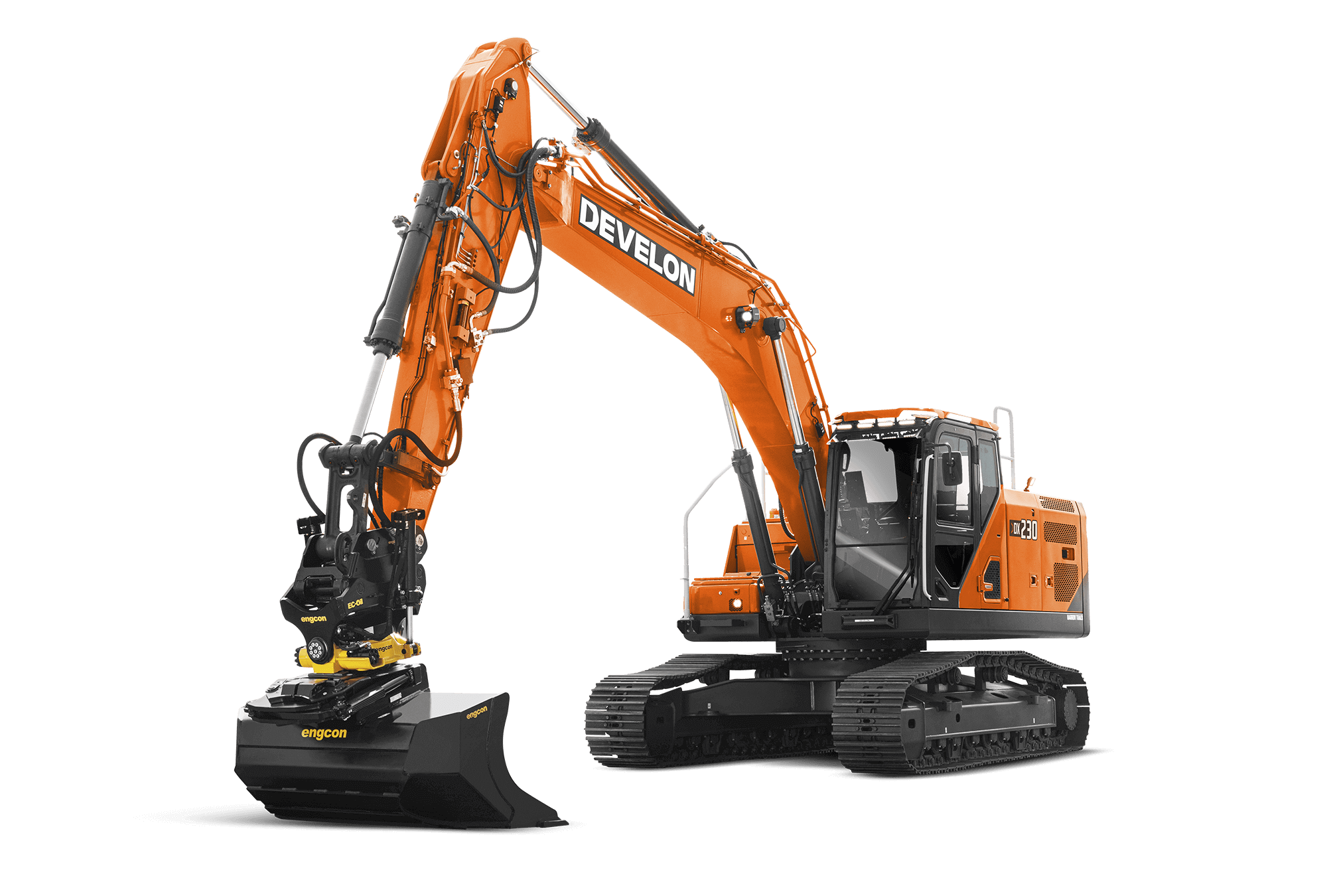 Develon brings smart excavators to Hillhead
