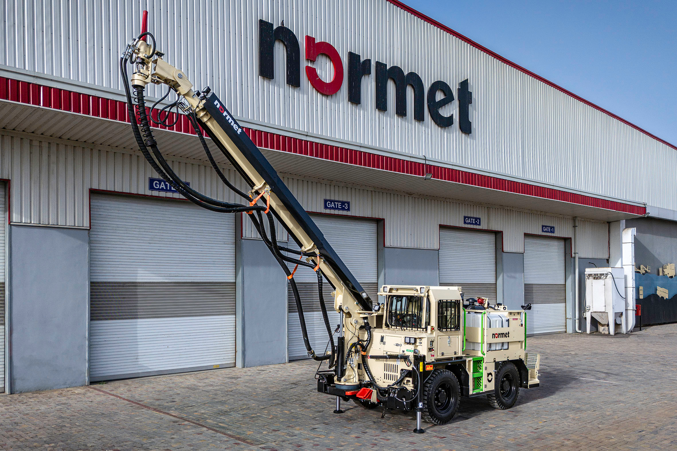 Normet launches Spraymec 2100 for essential underground concrete spraying Normet launches Spraymec 2100 for essential underground concrete spraying