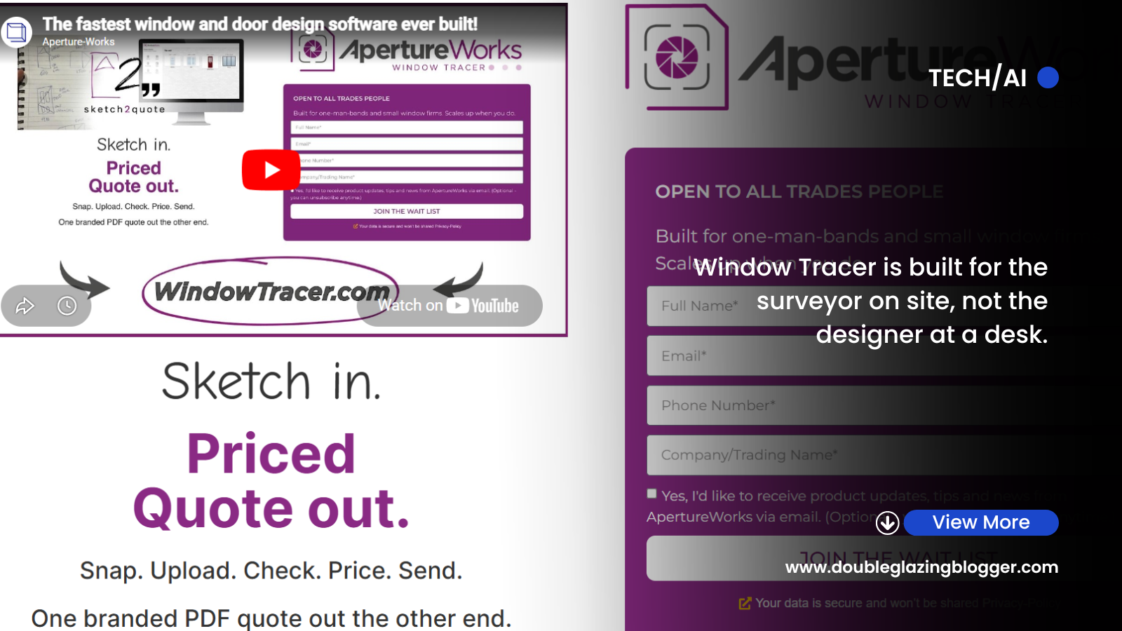 Aperture Works launches Window Tracer Aperture Works launches Window Tracer