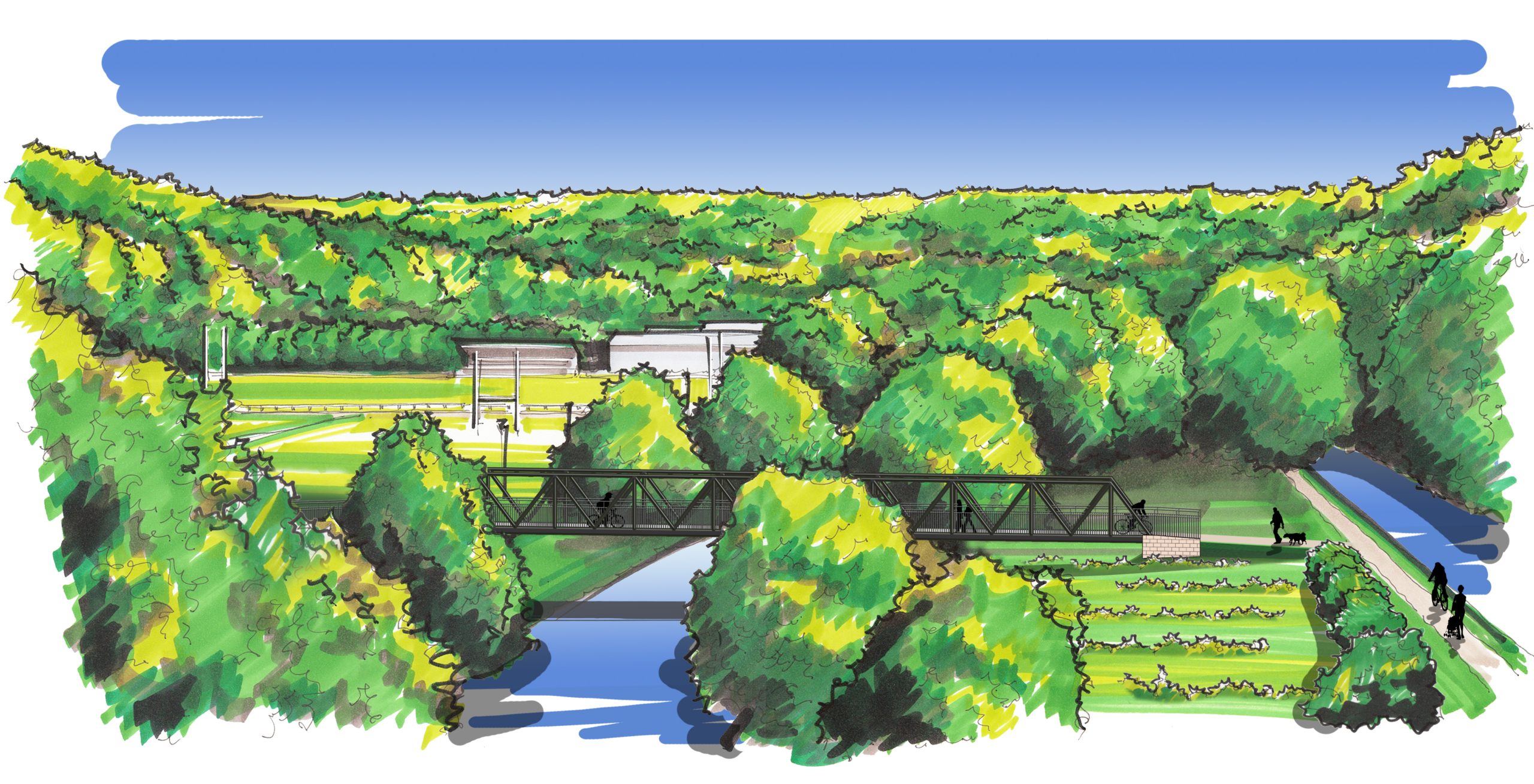 Esh starts Elland active-travel bridge works