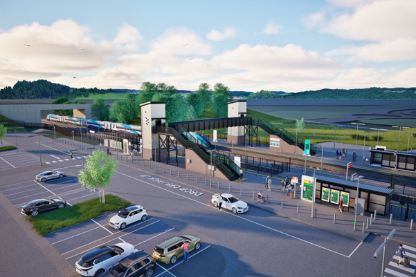Thorpe Park rail station enters consultation