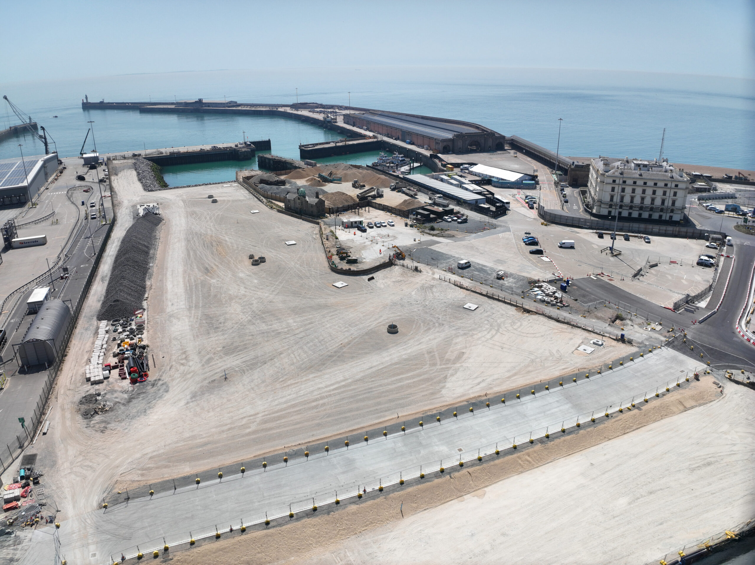 Dover £53m reclamation creates 10 hectares of land