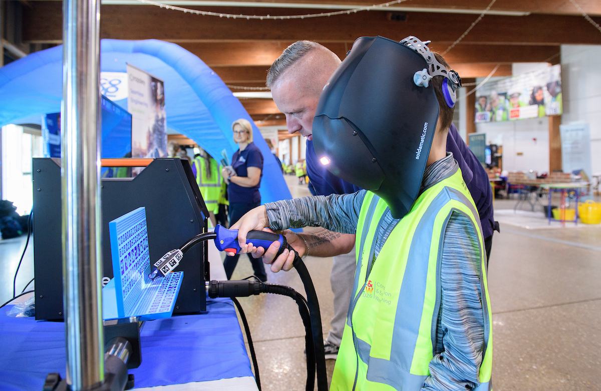 Construction week gives pupils practical industry experience Construction week gives pupils practical industry experience