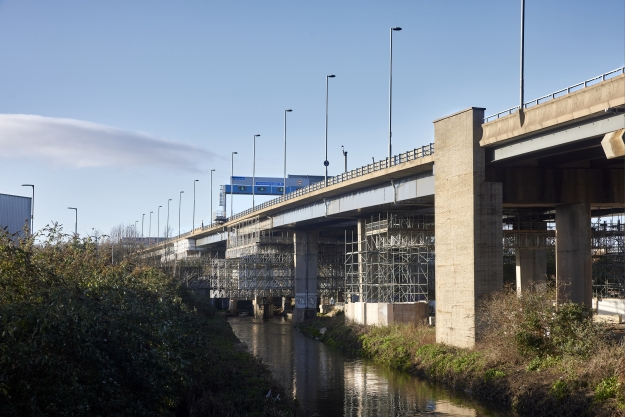A38(M) viaduct strengthening reaches completion in Birmingham