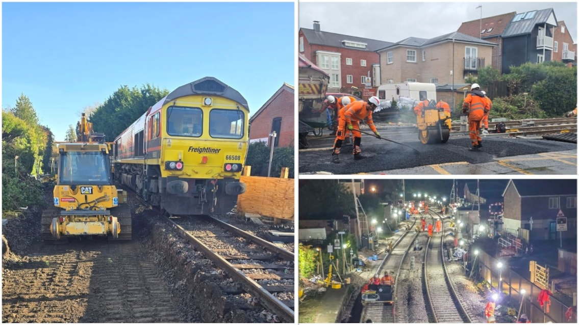 Saxmundham junction renewal prepares Sizewell C rail route