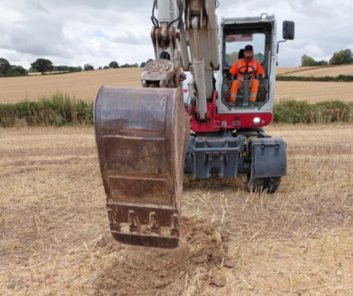 Hereford Bypass preparatory works move on site Hereford Bypass preparatory works move on site
