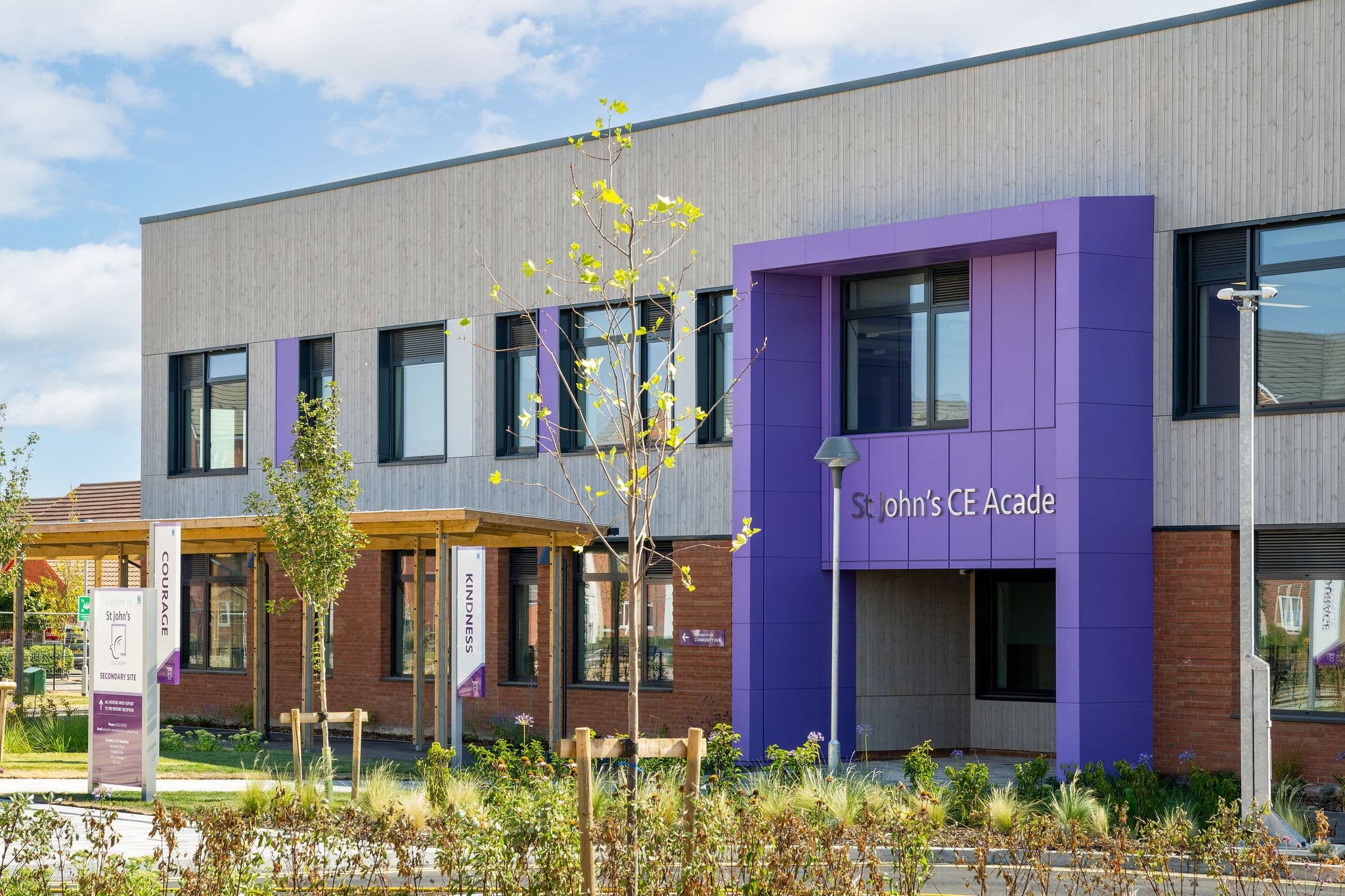 Bouygues completes timber-framed St John’s academy