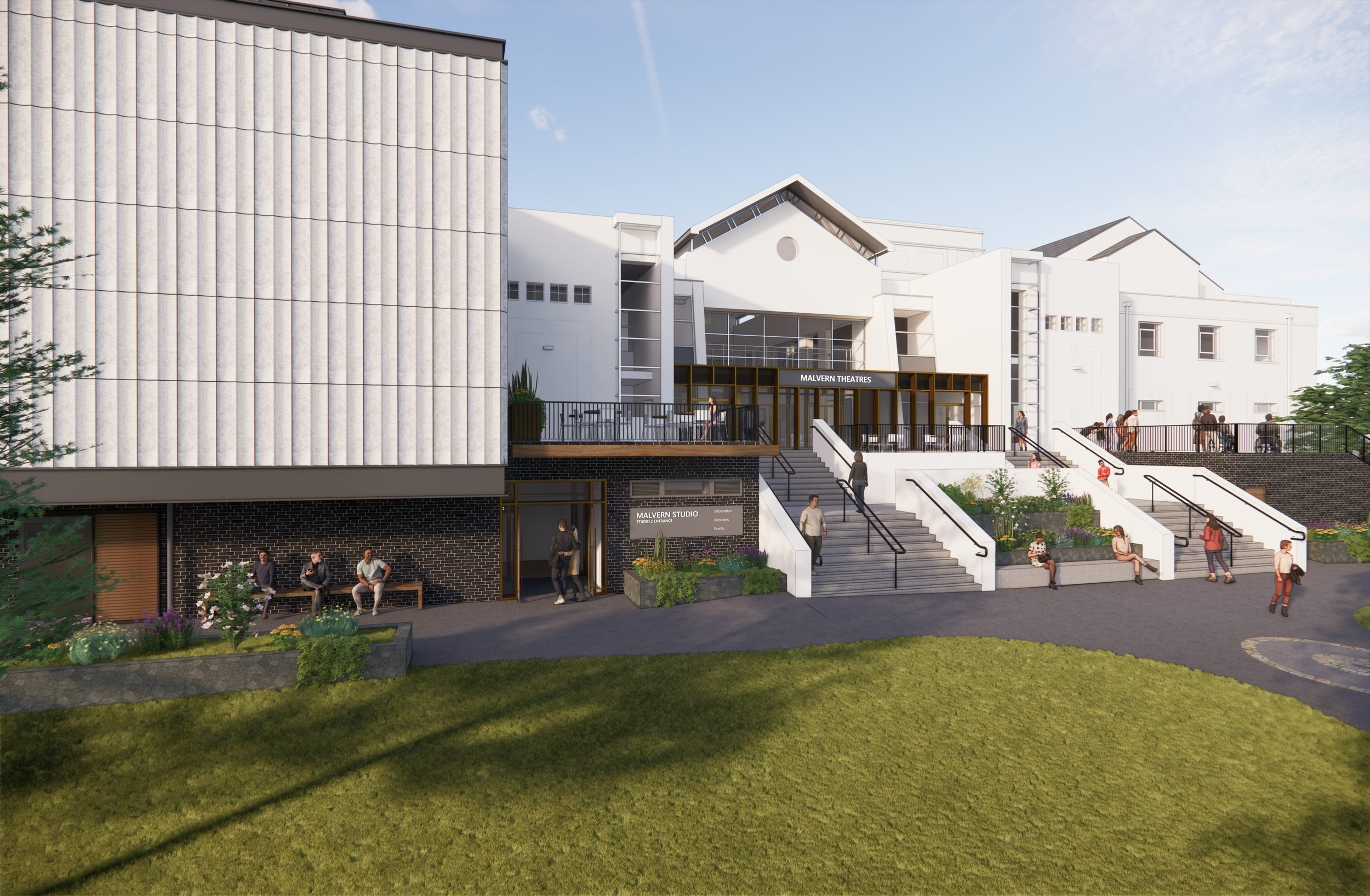 Malvern Theatres redevelopment reaches topping out