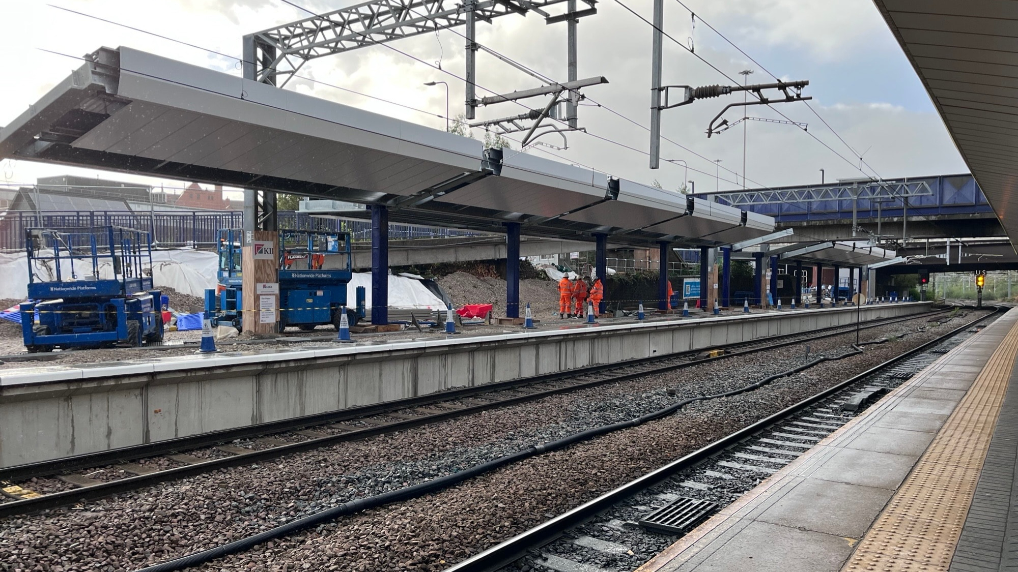 ORR clears Salford Crescent third platform ORR clears Salford Crescent third platform