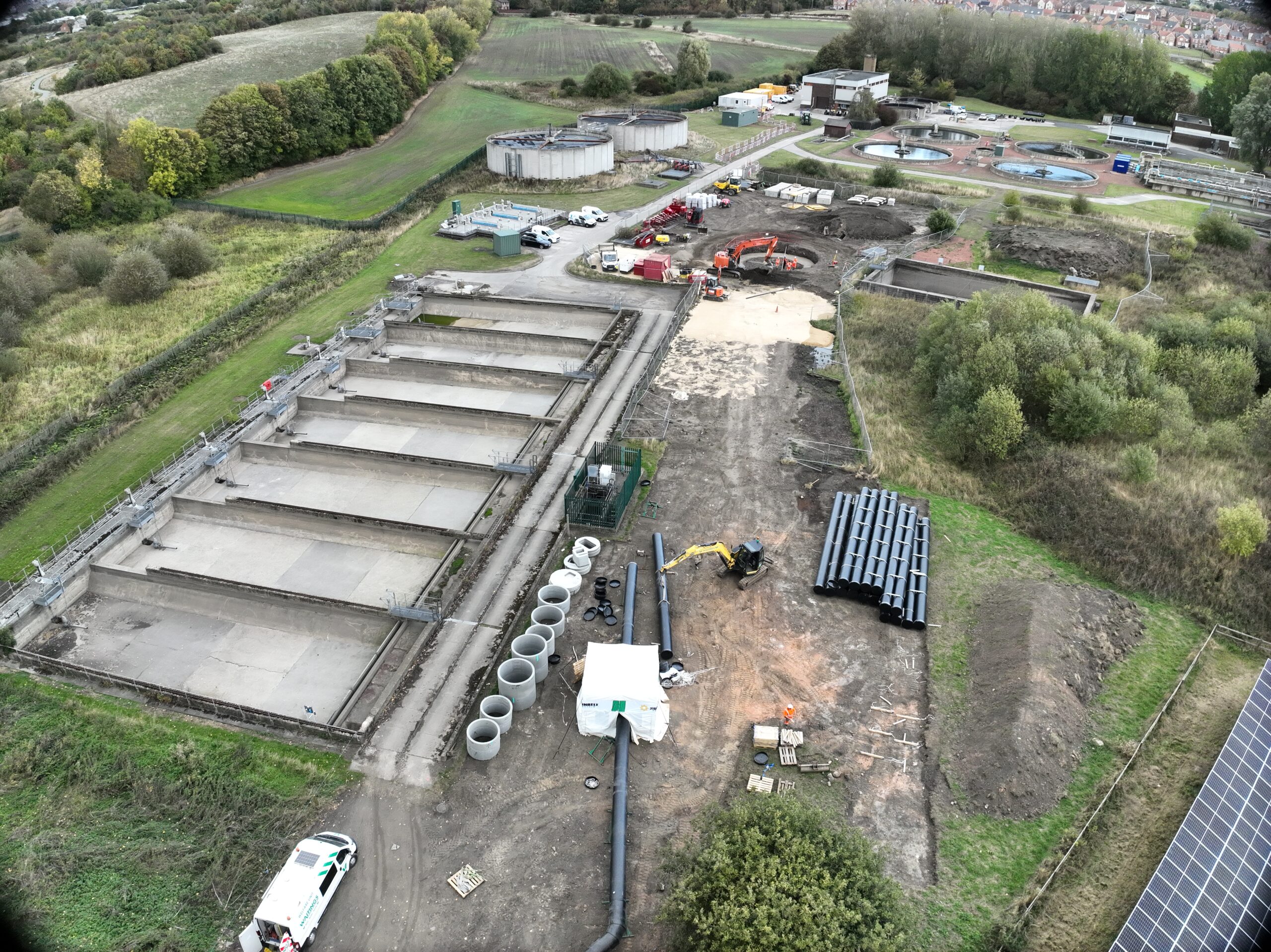 Avove progresses £13m Sedgeletch treated effluent pipeline Avove progresses £13m Sedgeletch treated effluent pipeline