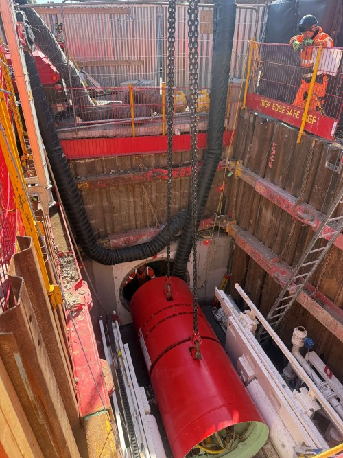 Eccles sewer connection enters operation after tunnelling Eccles sewer connection enters operation after tunnelling
